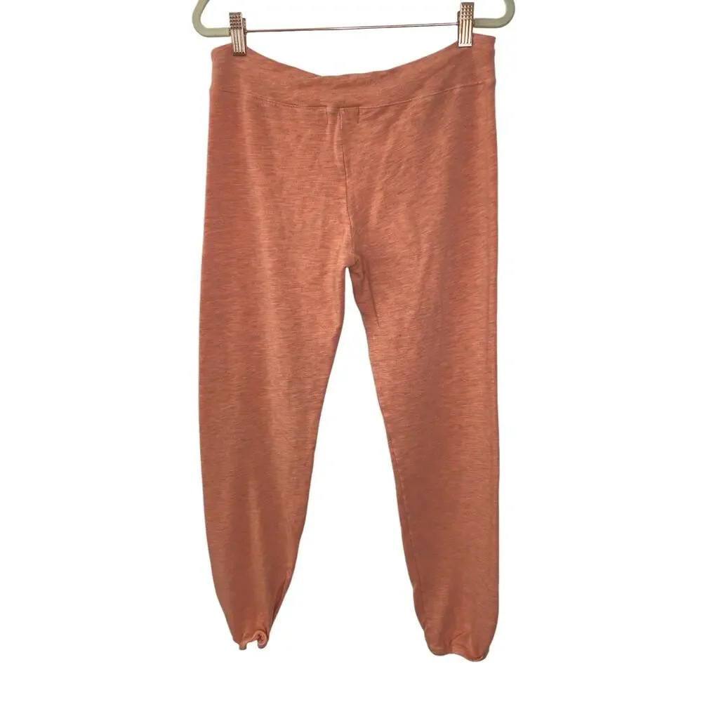 Monrow Supersoft Vintage Sweatpants Drawstring French Terry Cotton Blend M